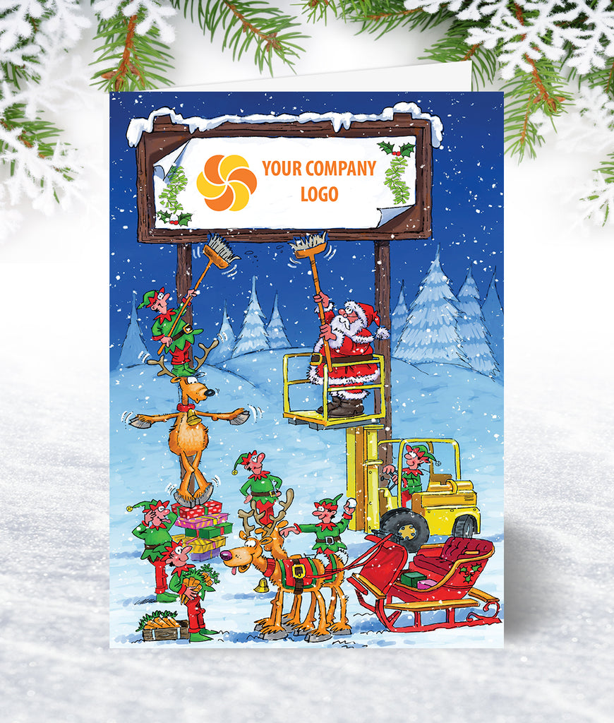 Team Corporate Christmas Cards