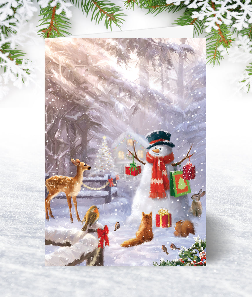 Landscape Personalised Christmas Cards