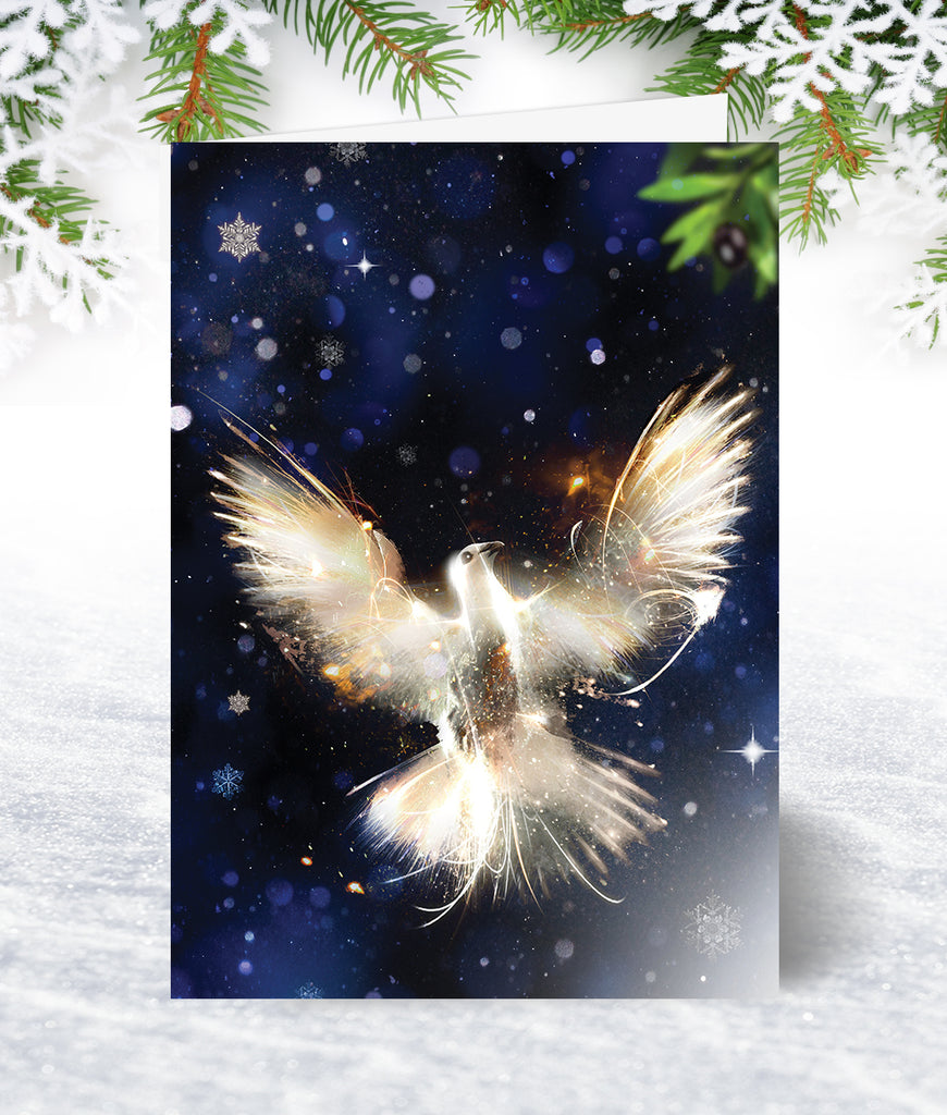 Peace Christmas Cards Personalised