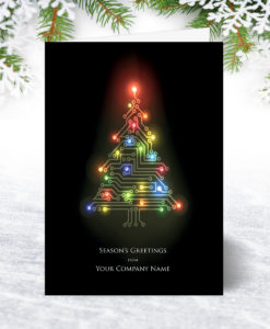 Circuit Tree Christmas Card