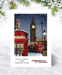 London City Snow Christmas Card