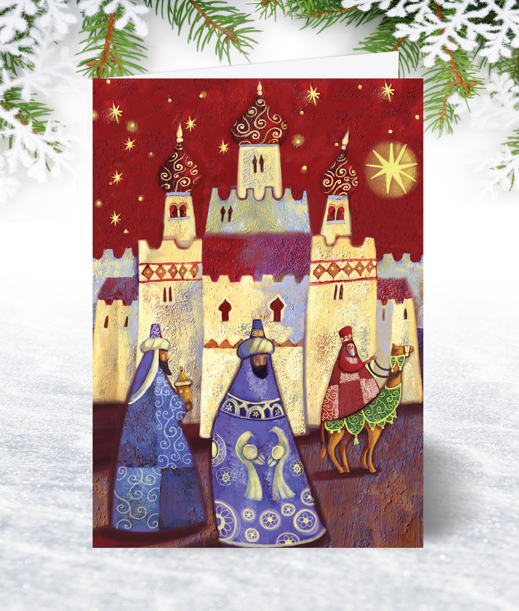 We Three Kings Christmas Card Corporate Collection