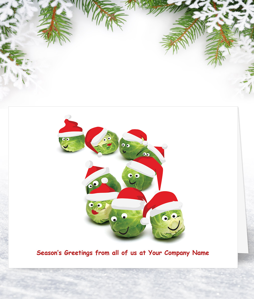 Sprout Conga Christmas Card - Corporate Collection