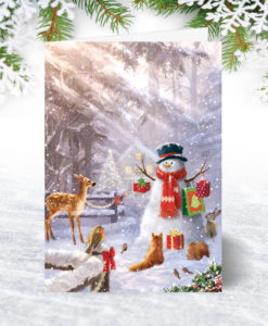 Forest Friends Christmas Card