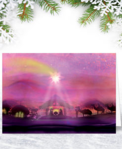 Birth of Jesus Christmas Card