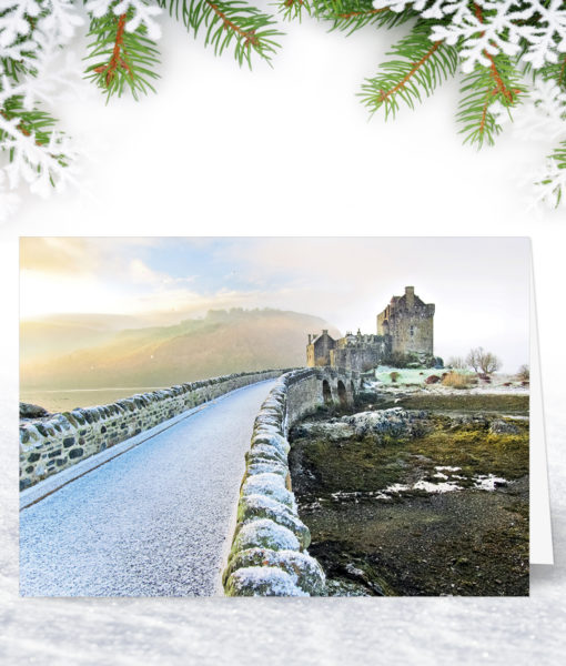 Eilean Donan Castle Scottish Corporate Christmas Cards