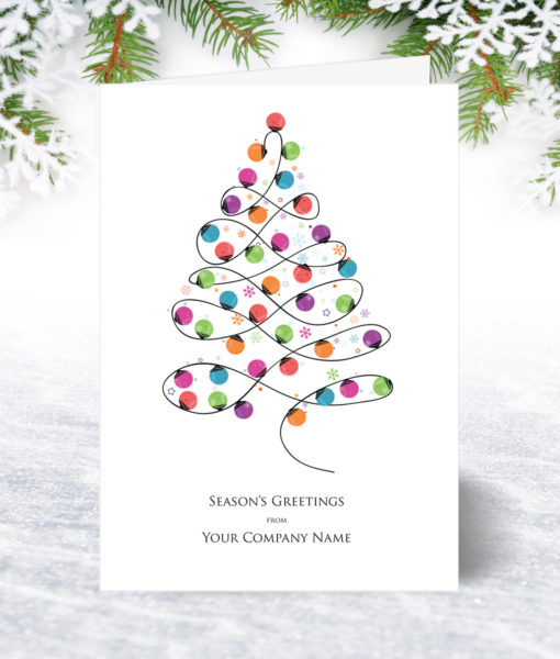 Festive Festoon Christmas Card