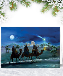Following Yonder Star Christmas Card