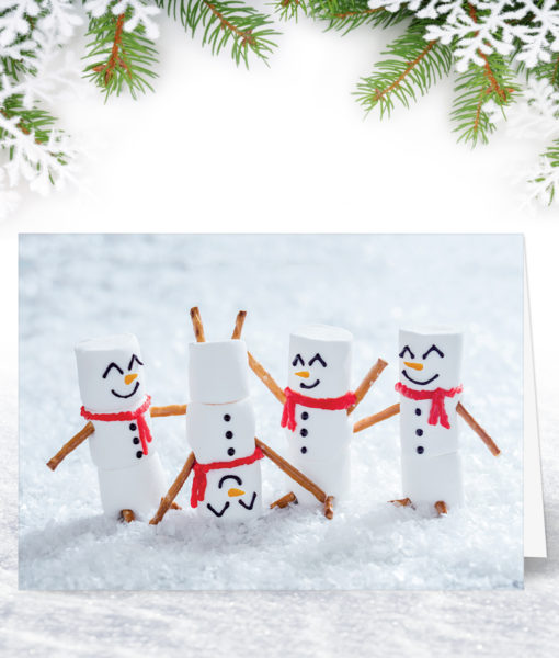 Marshmallow Fun Christmas Card