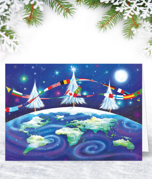 International Christmas Card Design
