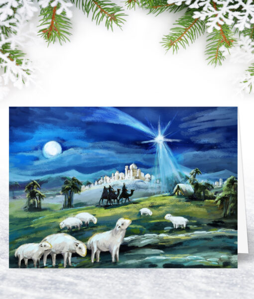 Bethlehem Christmas Card