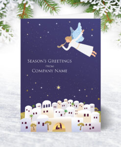 An Angel Appeared Christmas Card