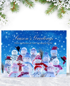 All the Team Corporate Christmas Card